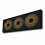 Wallity Cuadro Decorativo de Lienzo Iluminado con LED Multicolor 30x90 cm